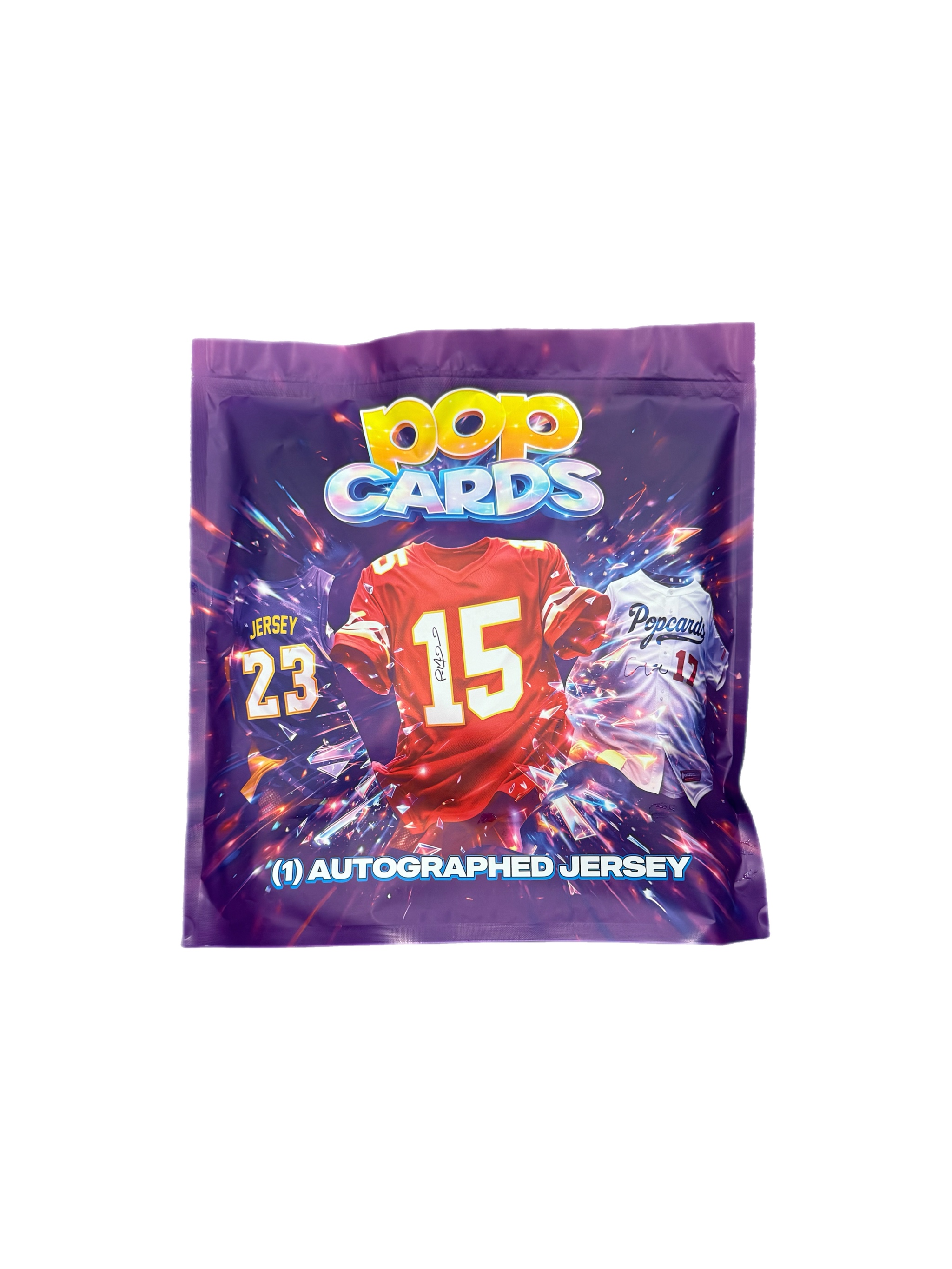 Pop Cards Autographed Jersey Bag